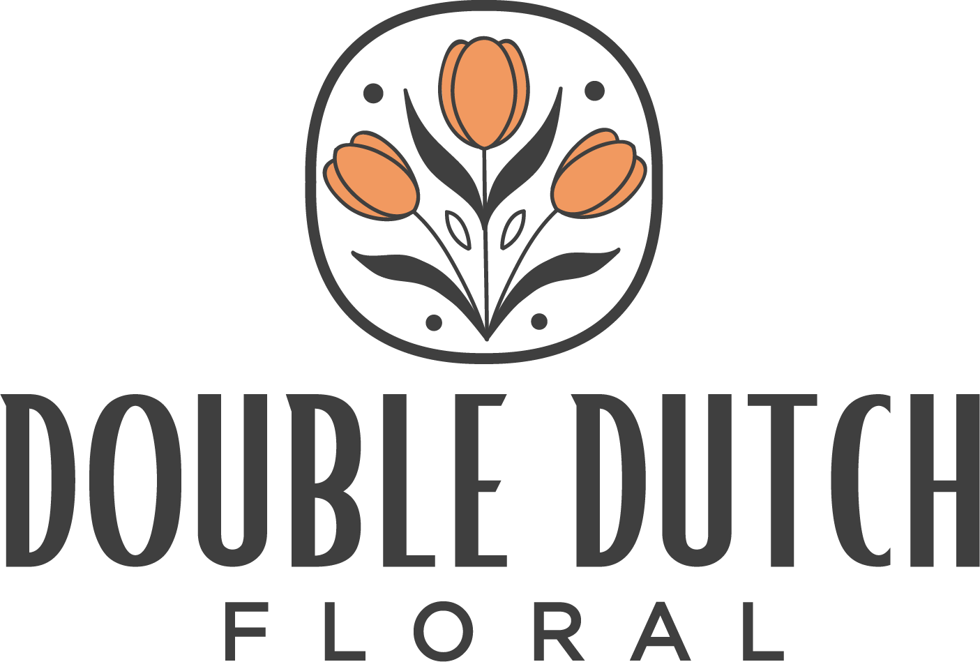 Double Dutch Floral Logo