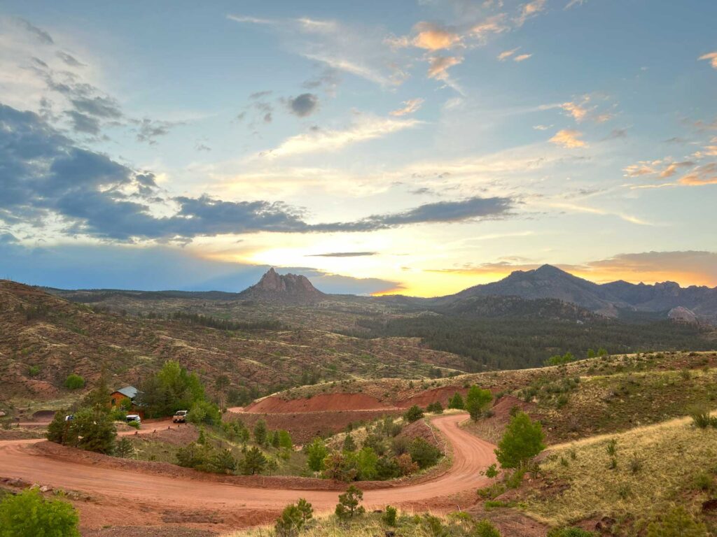 Mountain Views of Pikes Peak at Pikes Peak Ranch