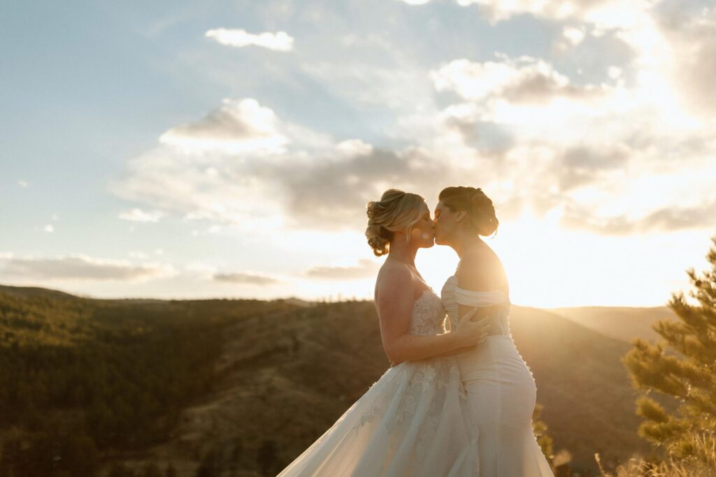 Beautiful Mountain Scenery Wedding Venue in Colorado