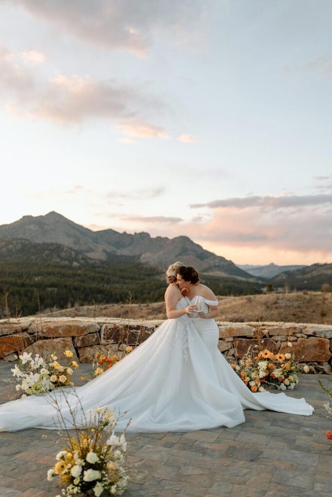 Colorado Wedding Ceremony Venue with Mountain Views