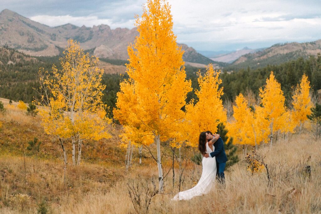 Fall Wedding in Colorado