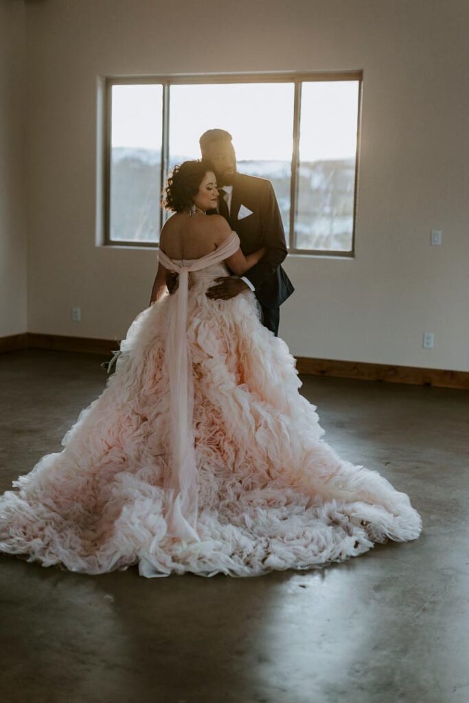 First Dance Mountain Wedding