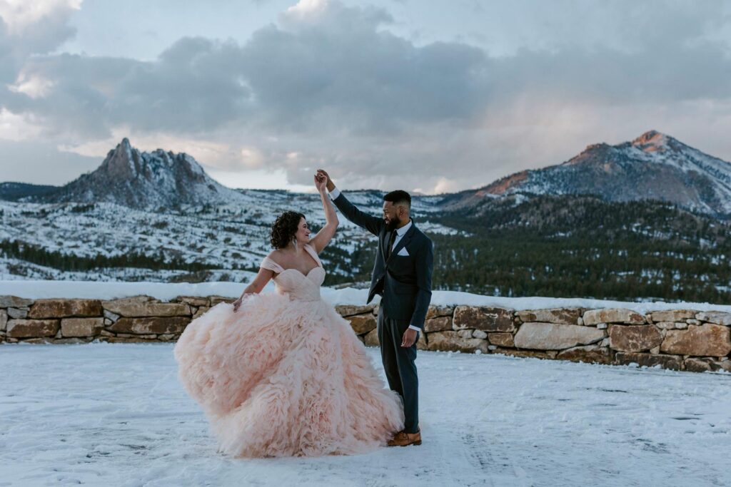 First Dance Wedding in Colorado Mountains