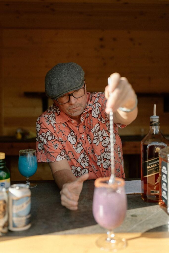 Wedding Cocktail Hour Bartender