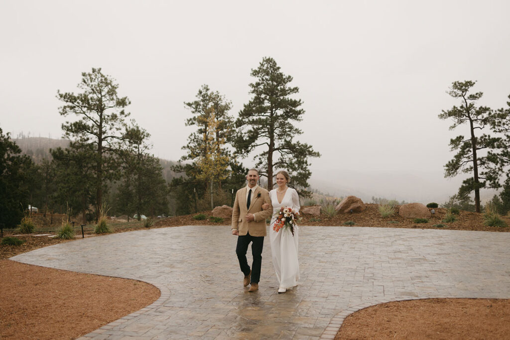 Fall Wedding Ceremony in Coloardo