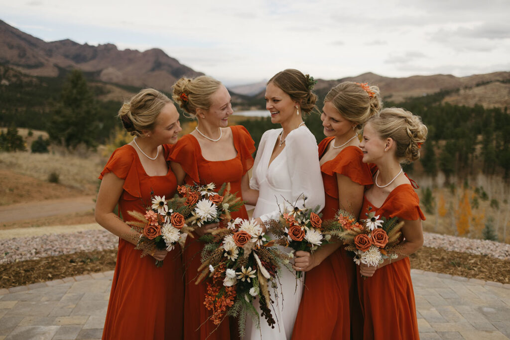 Fall Wedding Ceremony in Colorado