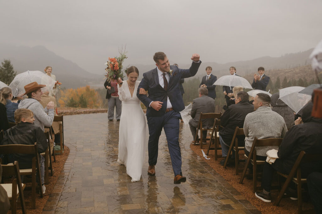 Rain on Your Wedding Day in Colorado