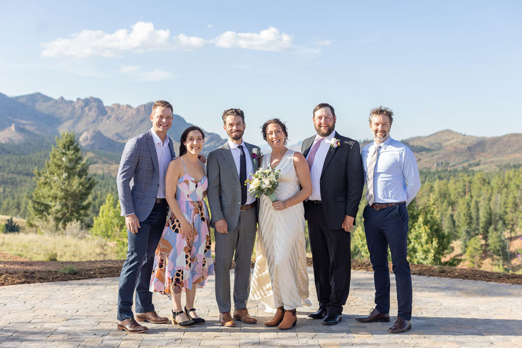 Summer Wedding Ceremony in Colorado