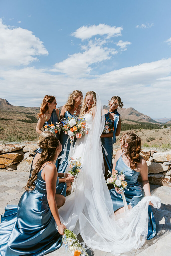 Summer Wedding in Colorado Mountains