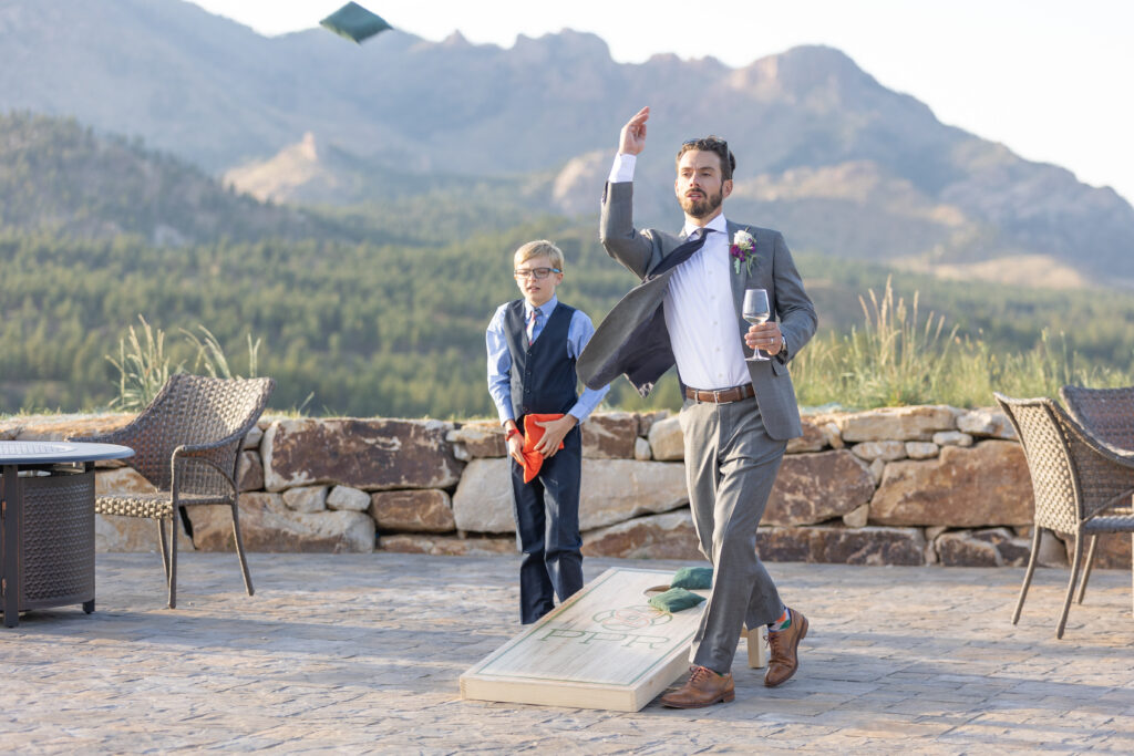 Cocktail Cornhole Game