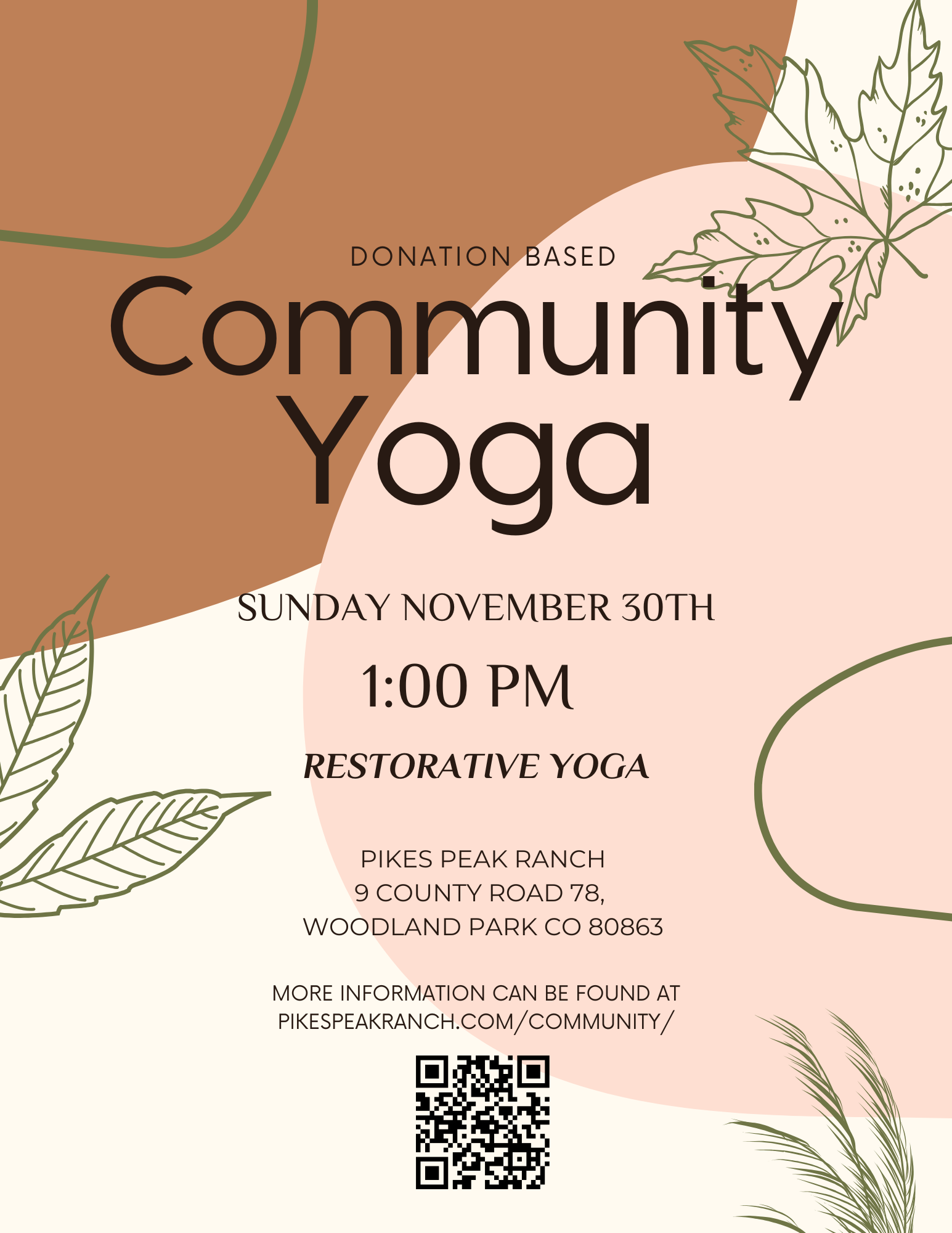 Community Yoga Feb 23rd 2025