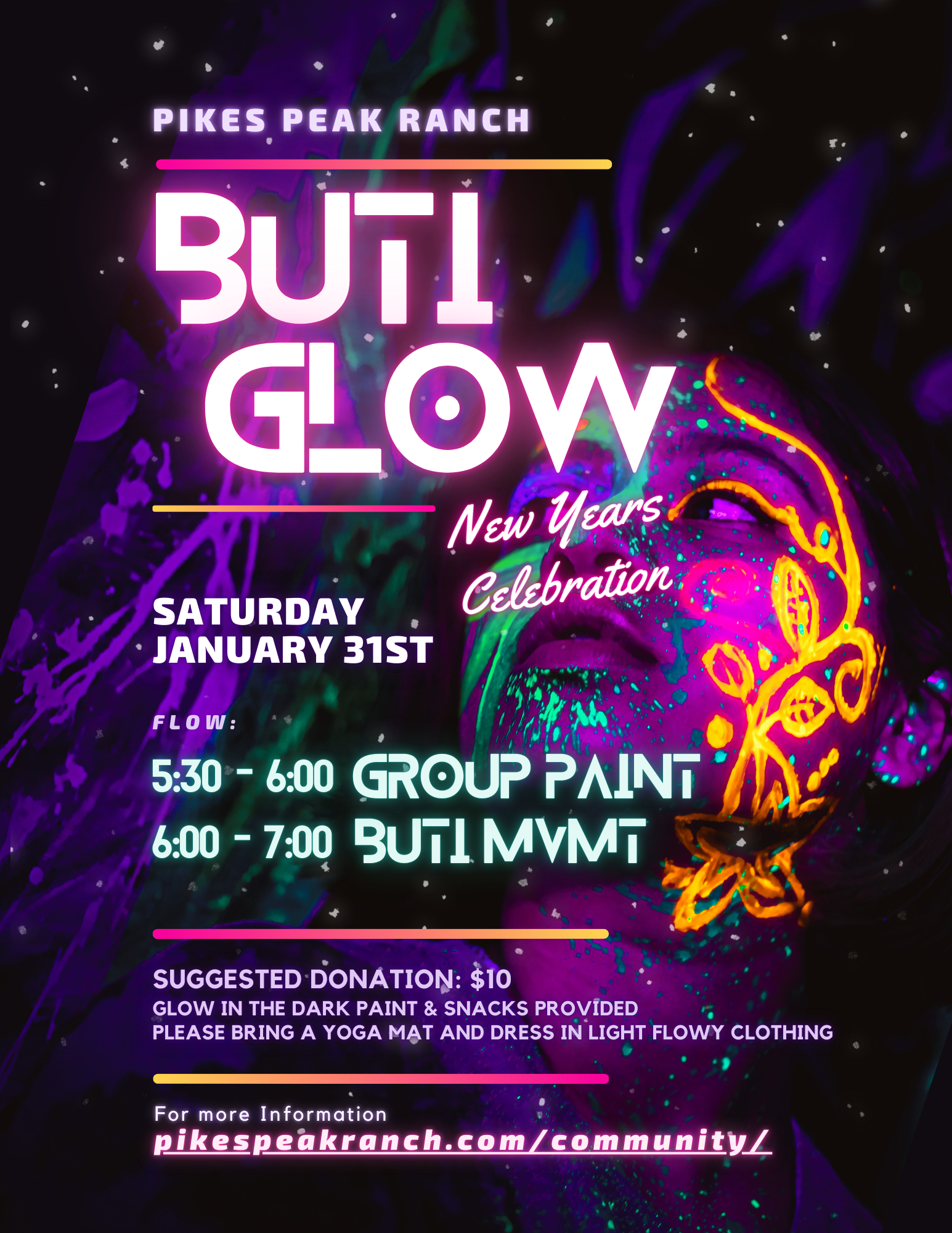 NYE Gathering - Flow & Glow