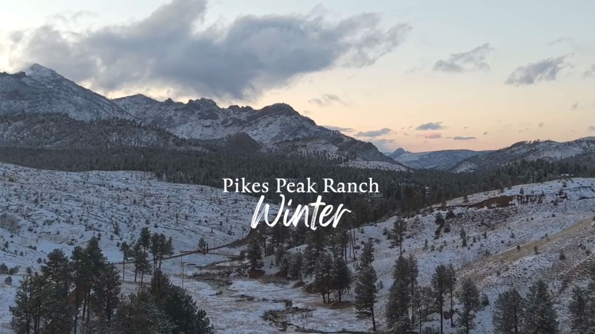 Winter Wedding at Pikes Peak Ranch Winter Wedding at Pikes Peak Ranch