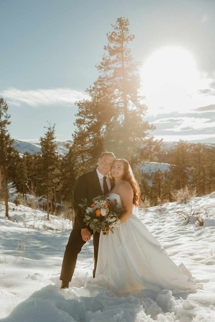 Winter Wedding in Colorado Winter Wedding in Colorado